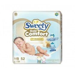 Sweety Popok Bayi Comfort Gold Tape - NB 52